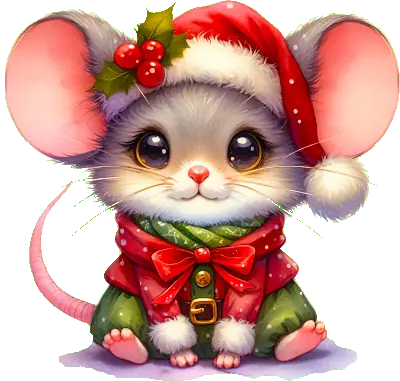 Christmas Mouse